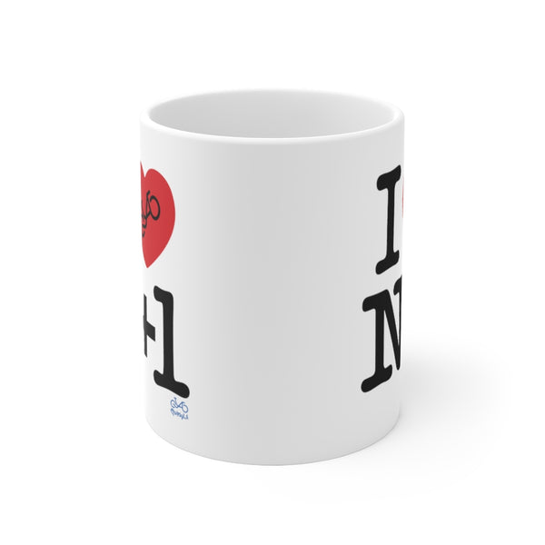 I (heart) N +1 - Ceramic Mug 11oz