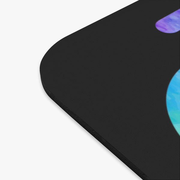 QuipsyLA Tie-Dye - Black BG - Mouse Pad